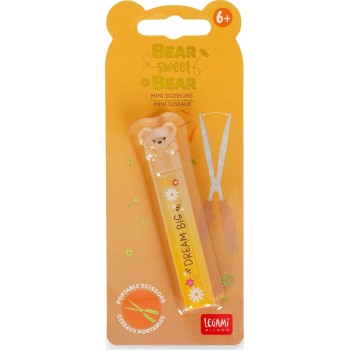 Legami Mini Scissors - Bear Sweet Bear teddy bear MWS0003 8052694121594