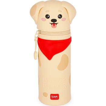 Legami 2-in-1 Soft Silicone Pencil Case - Kawaii - Golden golden KA0025 8052694123949