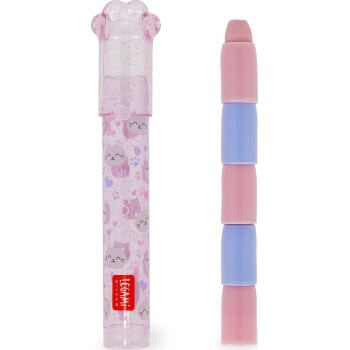 Legami Stackable Erasers - Meow STEP0001 8052694122874