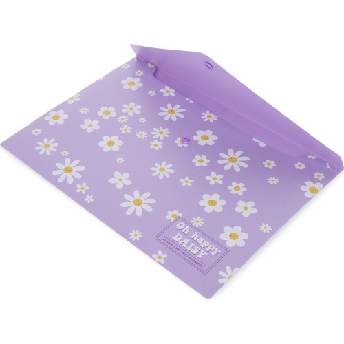 Legami Document Folder - Fold and Order - Daisy daisy PFB0001 8052694123475