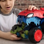 Hasbro spider-man: brand new day 2-in-1 super chompin tank, 11.4 cm action figure  G3439 5010996396426