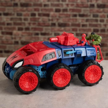 Hasbro spider-man: brand new day 2-in-1 super chompin tank, 11.4 cm action figure  G3439 5010996396426
