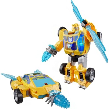 Hasbro transformers cyberworld bumblebee power spark, energon surge | 28 cm action G2451 5010996399793