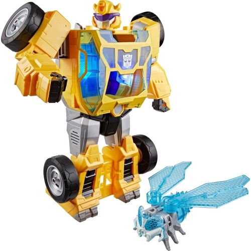 Hasbro transformers cyberworld bumblebee power spark, energon surge | 28 cm action G2451 5010996399793