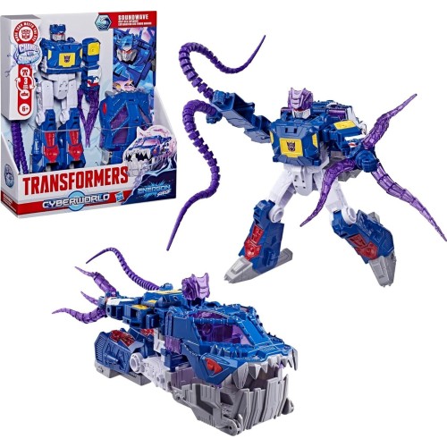 Hasbro transformers cyberworld soundwave deep sea explorer, energon surge | 9-inch G1964 5010996368027