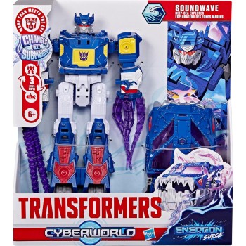 Hasbro transformers cyberworld soundwave deep sea explorer, energon surge | 9-inch G1964 5010996368027