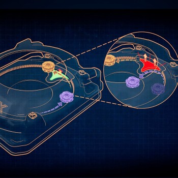 Hasbro beyblade x sneak attack battle set with beystadium arena, 2 right-spinning  G1940 5010996402158
