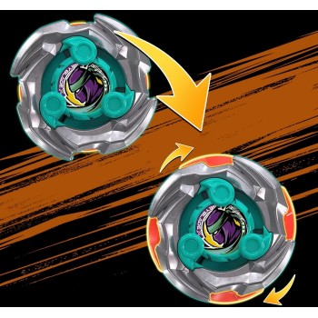 Hasbro beyblade x sneak attack battle set with beystadium arena, 2 right-spinning  G1940 5010996402158