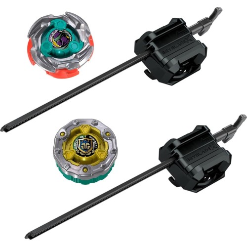Hasbro beyblade x sneak attack battle set with beystadium arena, 2 right-spinning  G1940 5010996402158