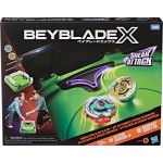 Hasbro beyblade x sneak attack battle set with beystadium arena, 2 right-spinning  G1940 5010996402158