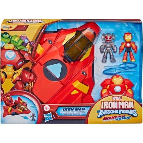Hasbro jr. series marvels iron man and his awesome friends giant-sized armour iron G1994 5010996406712
