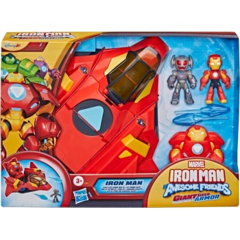 Hasbro jr. series marvels iron man and his awesome friends giant-sized armour iron G1994 5010996406712