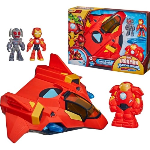 Hasbro jr. series marvels iron man and his awesome friends giant-sized armour iron G1994 5010996406712