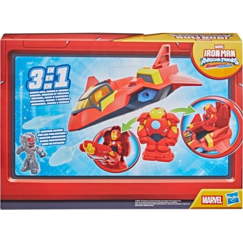 Hasbro jr. series marvels iron man and his awesome friends giant-sized armour iron G1994 5010996406712