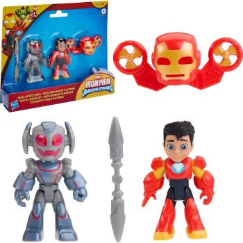 Hasbro jr. series marvels iron man and his awesome friends iron antics pack, 7.6 c G2022 / G3117 5010996401175