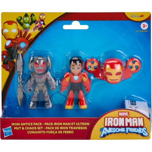 Hasbro jr. series marvels iron man and his awesome friends iron antics pack, 7.6 c G2022 / G3117 5010996401175