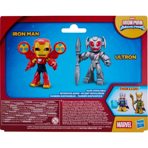 Hasbro jr. series marvels iron man and his awesome friends iron antics pack, 7.6 c G2022 / G3117 5010996401175