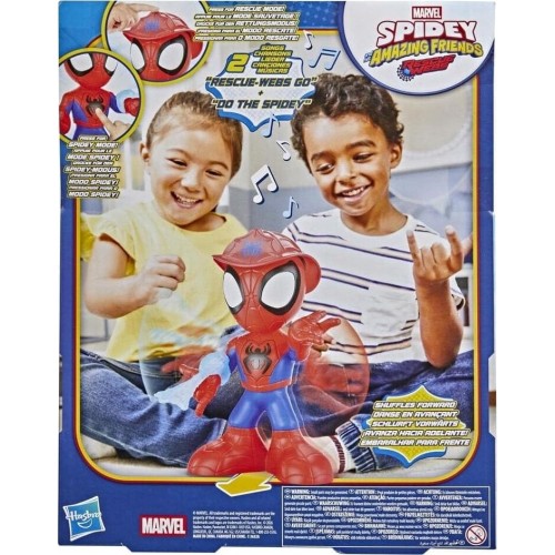 Hasbro spidey and his amazing friends dance n rescue spidey, 25.4-cm electronic to G1986 5010996411853