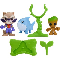 Hasbro spidey and his amazing friends rescue-webs s rocket, groot, and jeff the la G1991 / G3045 5010996406996