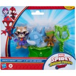 Hasbro spidey and his amazing friends rescue-webs s rocket, groot, and jeff the la G1991 / G3045 5010996406996
