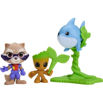 Hasbro spidey and his amazing friends rescue-webs s rocket, groot, and jeff the la G1991 / G3045 5010996406996