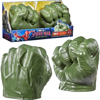 Hasbro Spiderman spider-man: brand new day hulk gamma smash fists, soft foam super hero role G3594 5010996406972