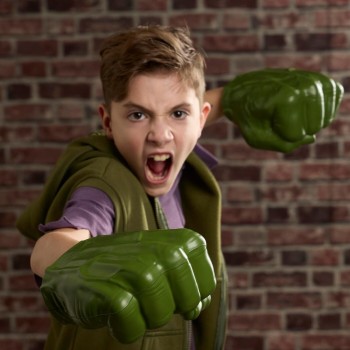 Hasbro Spiderman spider-man: brand new day hulk gamma smash fists, soft foam super hero role G3594 5010996406972