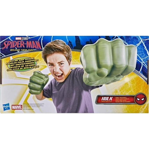Hasbro Spiderman spider-man: brand new day hulk gamma smash fists, soft foam super hero role G3594 5010996406972
