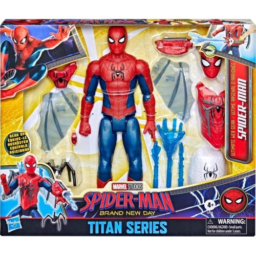 Hasbro spider-man: brand new day titan series ultimate web gear action figure, 29. G2450 5010996405630