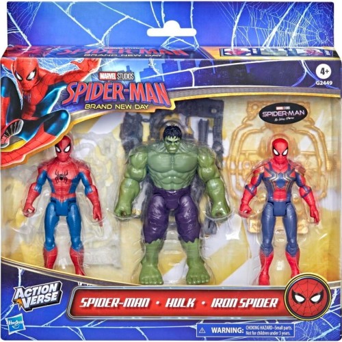 Hasbro spider-man and avengers team up multipack -  - for ages 4+ G2449 5010996407757
