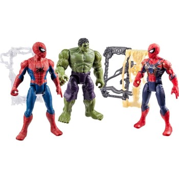 Hasbro spider-man and avengers team up multipack -  - for ages 4+ G2449 5010996407757