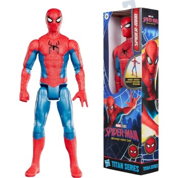 Hasbro spider-man: brand new day titan series action figure, 29.2-cm 11.5 inch sup G3401 5010996403278