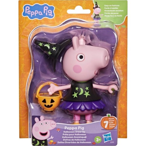 Hasbro peppa pig halloween dress-up figure with 6 easy-on  accessories, 6-inch dol G2181 5010996410733