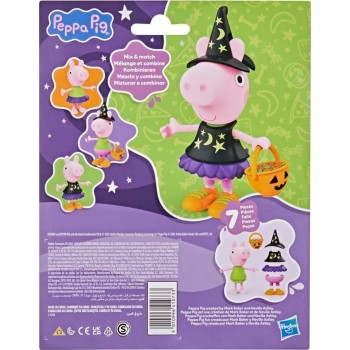 Hasbro peppa pig halloween dress-up figure with 6 easy-on  accessories, 6-inch dol G2181 5010996410733
