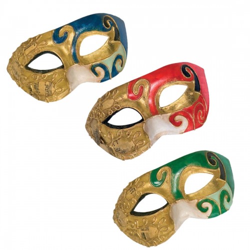 CLOWN Μάσκα Βεν Paper Mache Small 3Σχέδια 74228 5203359742286
