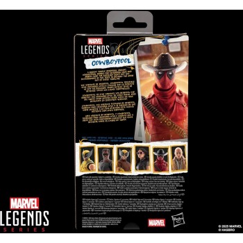 Hasbro marvel legends series cowboypool, marvel  deadpool and wolverine movie coll G2369 5010996359667