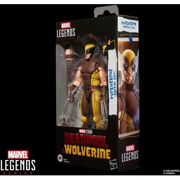Hasbro marvel legends series wolverine brown suit, marvel  deadpool and wolverine  G2366 5010996359599