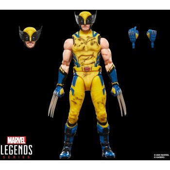 Hasbro marvel legends series wolverine, marvel  deadpool and wolverine movie colle G2365 5010996359612