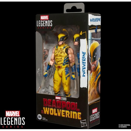 Hasbro marvel legends series wolverine, marvel  deadpool and wolverine movie colle G2365 5010996359612
