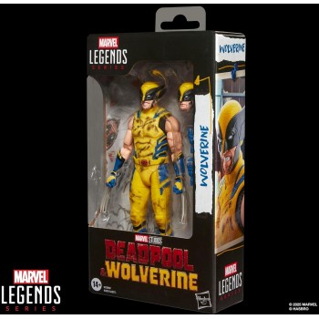 Hasbro marvel legends series wolverine, marvel  deadpool and wolverine movie colle G2365 5010996359612