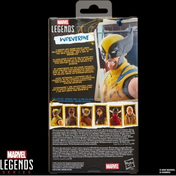 Hasbro marvel legends series wolverine, marvel  deadpool and wolverine movie colle G2365 5010996359612