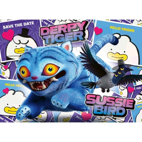 Ravensburger Παζλ 4x100 Τεμ. K-pop Demon Hunters 12004757 4005555047575