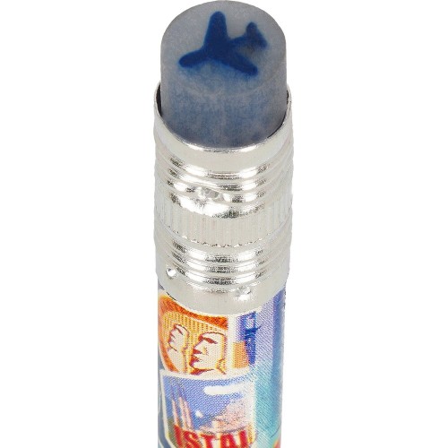 Legami Recycled Paper Pencil - I Used to be a Newspaper - Travel Stickers travel s SCV0076 8052694123611