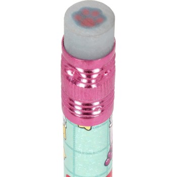 Legami Recycled Paper Pencil - I Used to be a Newspaper - Kitty kitty bubble tea SCV0074 8052694123598