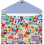 Legami φάκελος εγγράφων α4 fold & order travel stickers PFB0003 8052694123499