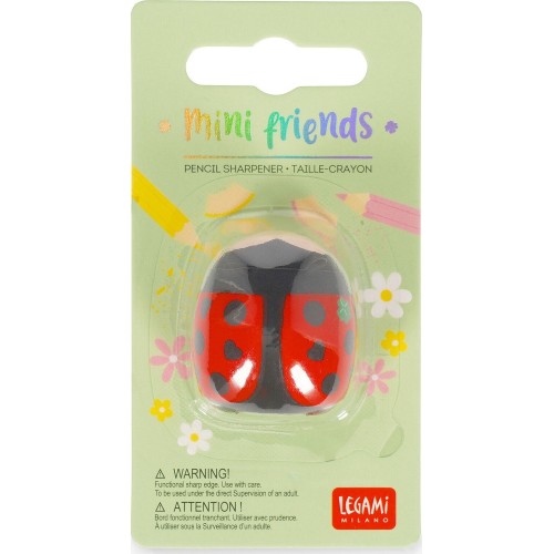 Legami Pencil Sharpener - Mini Friends - Ladybug ladybug CSH0005 8052694119768