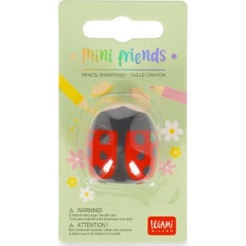 Legami ξύστρα μολυβιών mini friends ladybug CSH0005 8052694119768