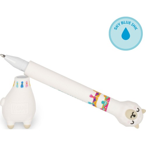 Legami Llama Ballpoint Pen With Base - Stand-ink Ovation llama STG0001 8052694113230