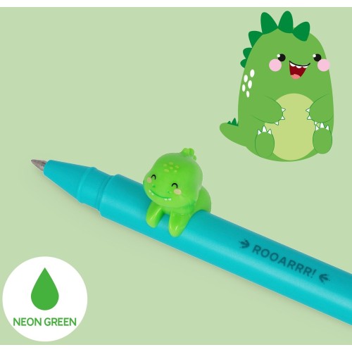 Legami Gel Pen With rooarrr Dino Animal Decoration - Lovely Friends dino CPP0017 8052694036560
