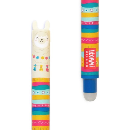 Legami No Probllama Llama Erasable Gel Pen - Erasable Pen llama EP0070 8052694099084